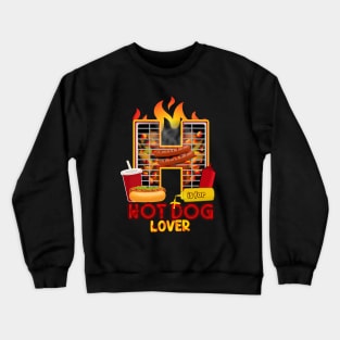 H is for HOT DOG Lover Crewneck Sweatshirt